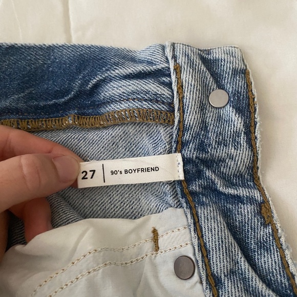 PacSun light wash 90s boyfriend jeans | size 27 | perfect condition, never worn - Picture 4 of 4